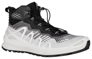 Lowa Wanderschuhe Merger Mid GTX (All-Terrain, Synthetik/Textil, wasserdicht) grau/schwarz Herren